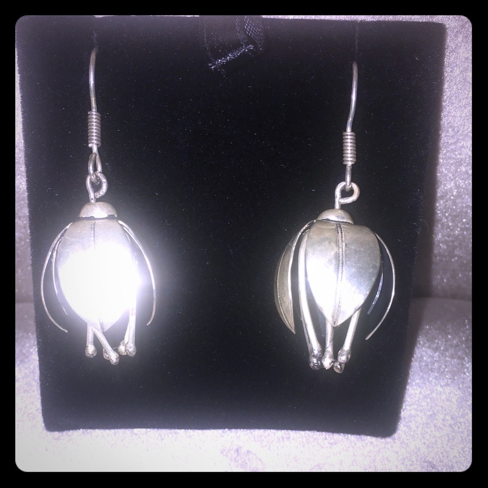 Sterling silver earrings
